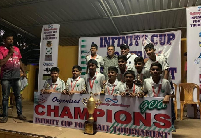 Winners of Goa Infinity Cup 2019
